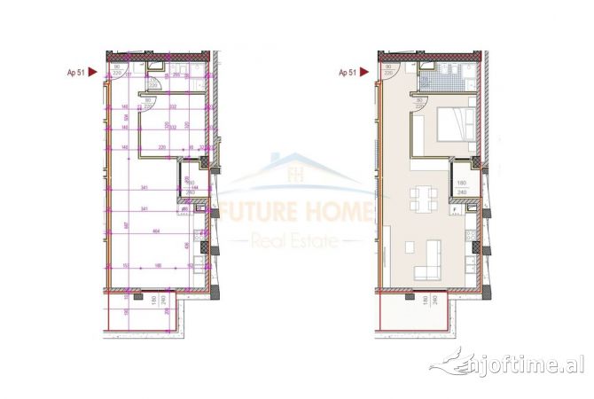 Shtepi ne shitje 1+1 ne Tirane - 431,200 Euro
