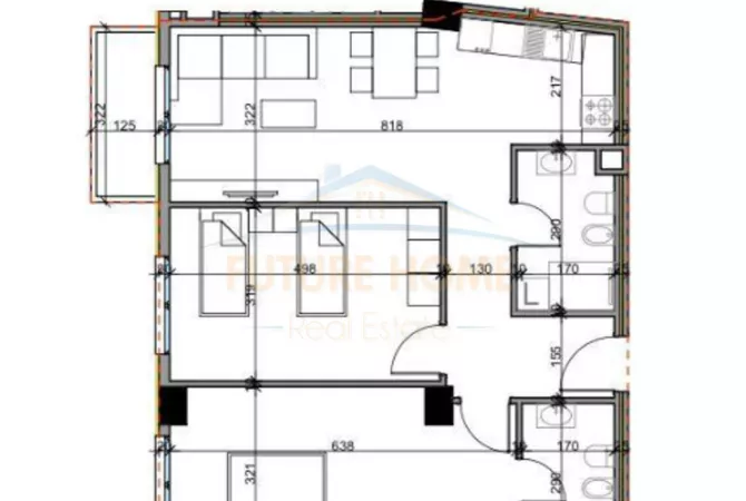 Casa in vendita 2+1 a Tirana - 1,192,400 Euro