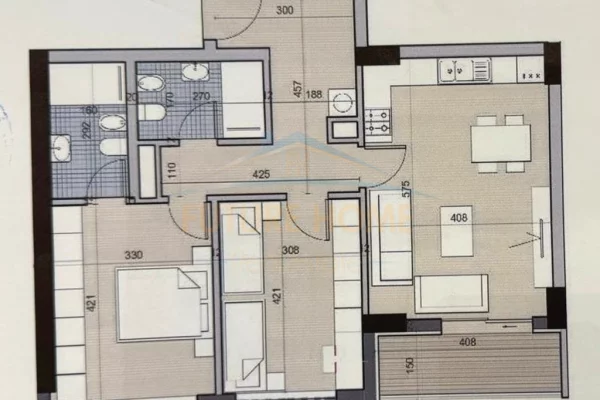 Shtepi ne shitje 2+1 ne Tirane - 116,000 Euro