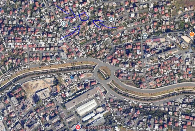 Shtepi me qera 2+1 ne Tirane - 600 Euro