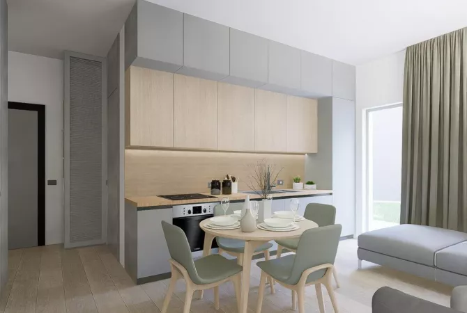 Shtepi me qera 1+1 ne Tirane - 950 Euro