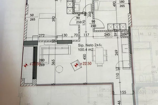 Shtepi ne shitje 2+1 ne Tirane - 195,000 Euro