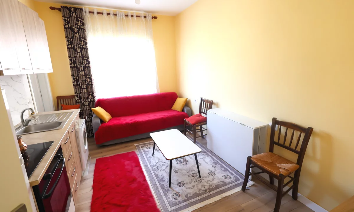 Shtepi me qera Apartament ne Tirane, 1+1, Mobilimi E mobiluar, Pagesa 30,000  Leke.