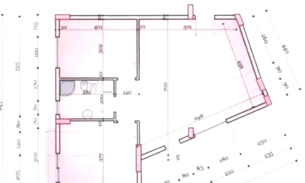 Shtepi ne shitje Apartament ne Tirane, 2+1, Mobilimi Bosh, pa mobiluar, Pagesa 190,000  Euro.