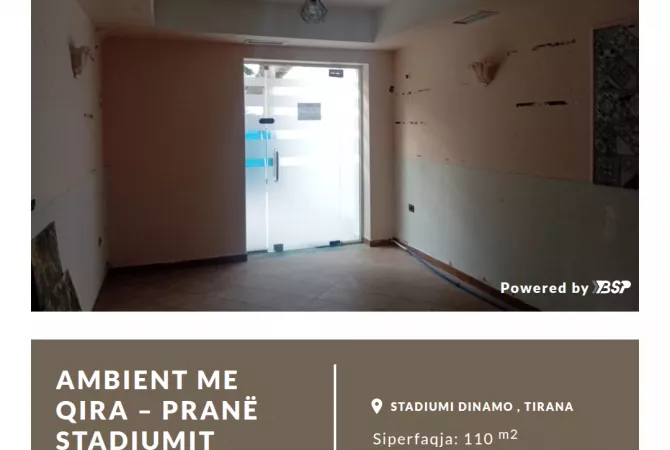 Ambient biznesi me qera 2+1 ne Tirane - 1,000 Euro