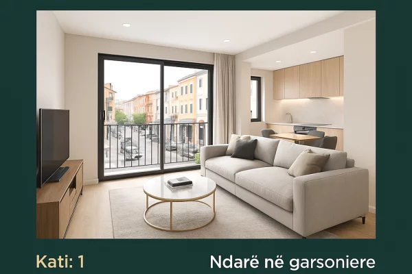 Shtepi ne shitje 1+1 ne Tirane - 118,000 Euro