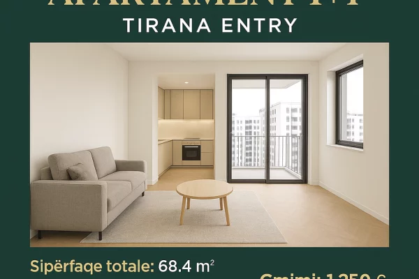 Shtepi ne shitje 1+1 ne Tirane - 80,000 Euro