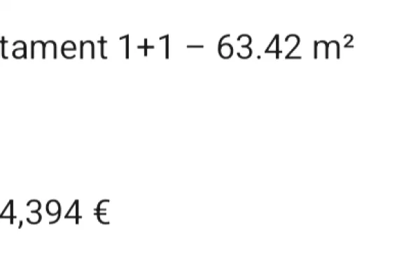 Shtepi ne shitje 1+1 ne Tirane - 44,394 Euro