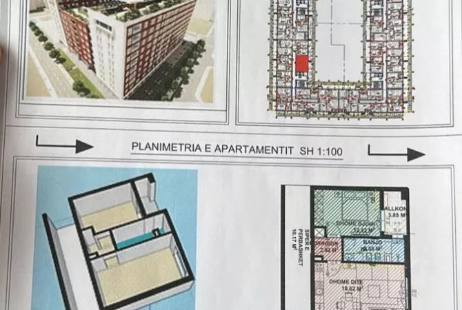 Shtepi ne shitje 1+1 ne Tirane - 110,000 Euro