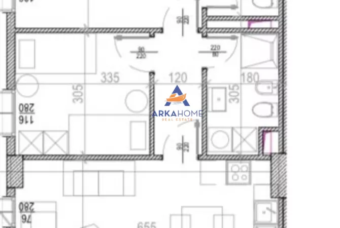 Shtepi ne shitje 2+1 ne Tirane - 176,035 Euro