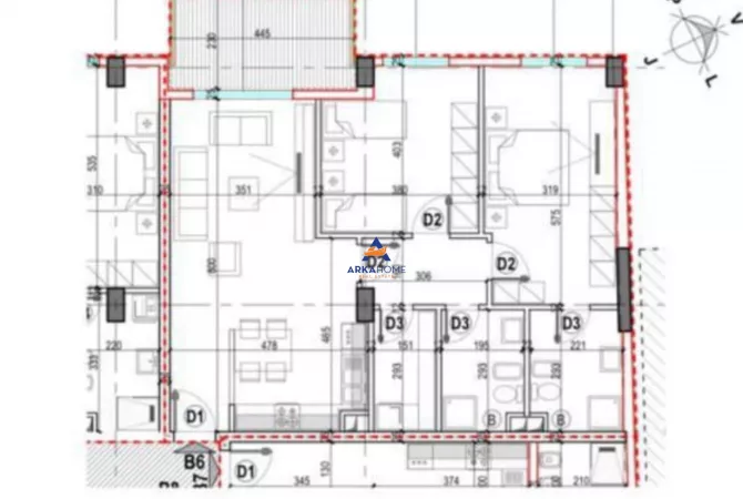 Shtepi ne shitje 2+1 ne Tirane - 204,016 Euro