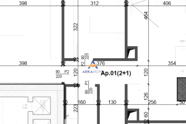 Shtepi ne shitje 2+1 ne Tirane - 541,320 Euro