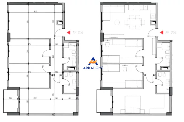 House for Sale 3+1 in Tirana - 175,450 Euro