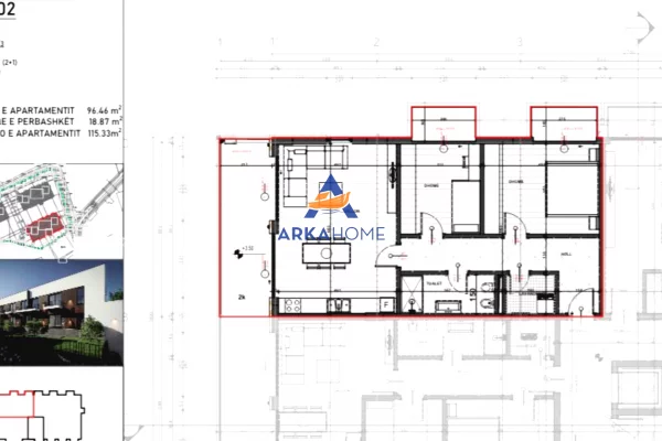 Shtepi ne shitje 2+1 ne Tirane - 178,762 Euro