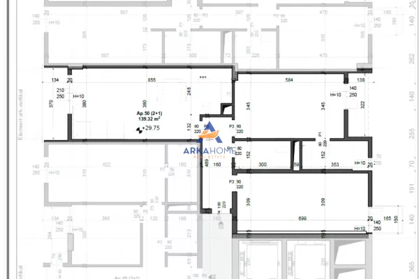 House for Sale 2+1 in Tirana - 216,000 Euro