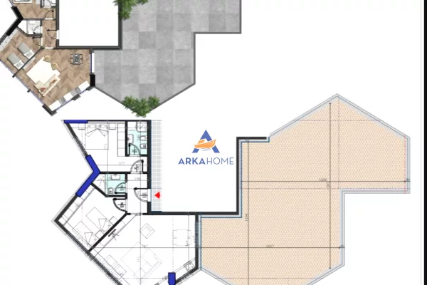 Shtepi ne shitje 2+1 ne Tirane - 280,490 Euro