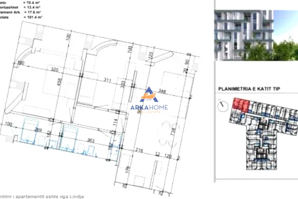 Shtepi ne shitje 2+1 ne Tirane - 202,800 Euro