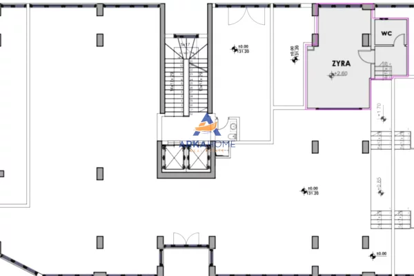 Ambient biznesi me qera 1+1 ne Tirane - 4,188 Euro