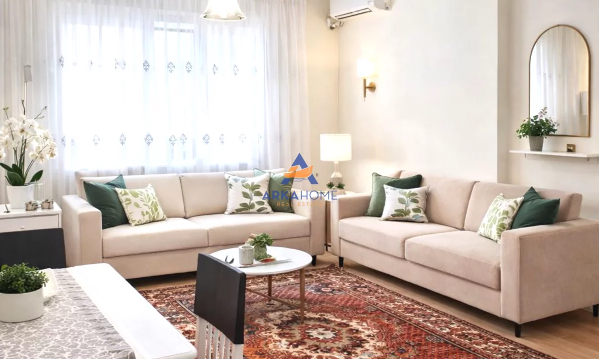 Shtepi me qera Apartament ne Tirane, 1+1, Mobilimi E mobiluar, Pagesa 500  Euro.