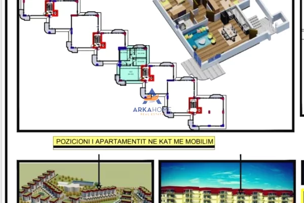 SHITET APARTAMENT 3+1+BALLKONE 