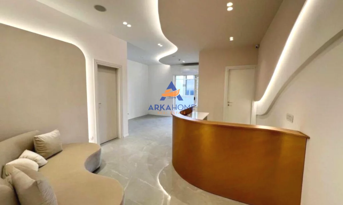 JEPET ME QIRA AMBIENT BIZNESI 140 M2 "RR. PANORAMA, KOMPLEKSI PRESTIGE" 1500 EURO