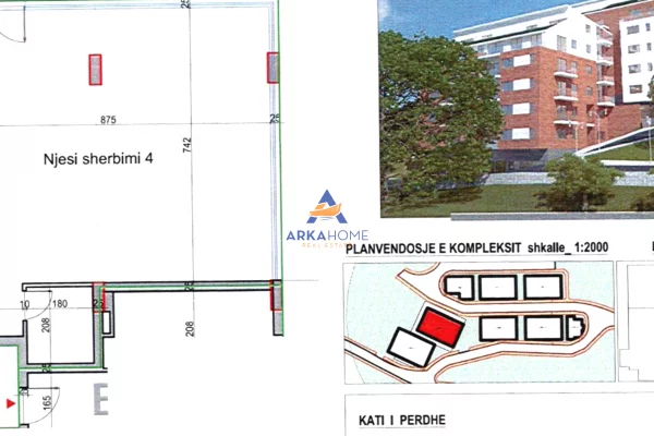 Business Property in Sale 1+1 in Tirana - 146,260 Euro