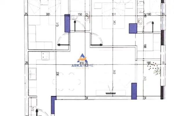 House for Sale 2+1 in Tirana - 281,960 Euro