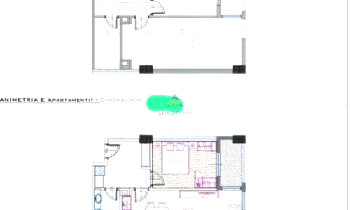 Apartment for sale in Tirana 1+1, Emty
