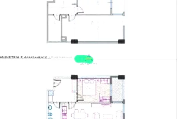 House for Sale 1+1 in Tirana - 156,000 Euro