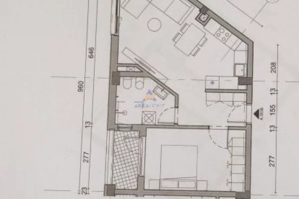 Shtepi ne shitje 1+1 ne Tirane - 94,975 Euro