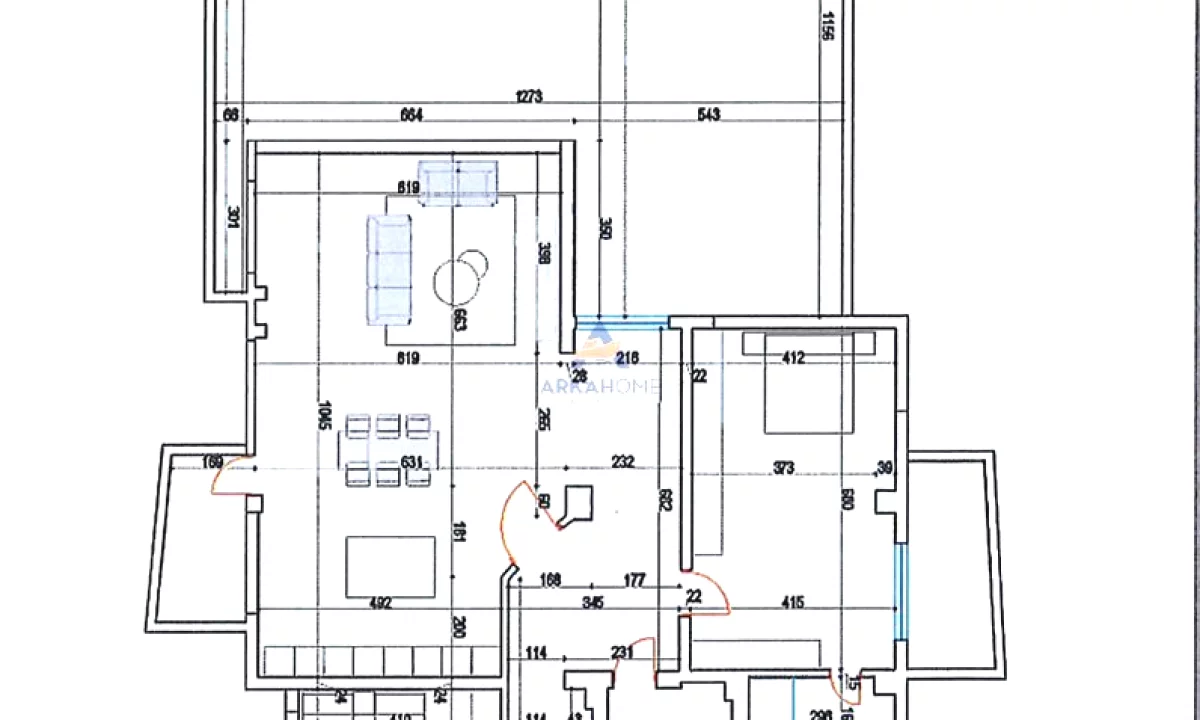 Shtepi ne shitje Apartament ne Durres, 3+1, Mobilimi Bosh, pa mobiluar, Pagesa 230,000  Euro.