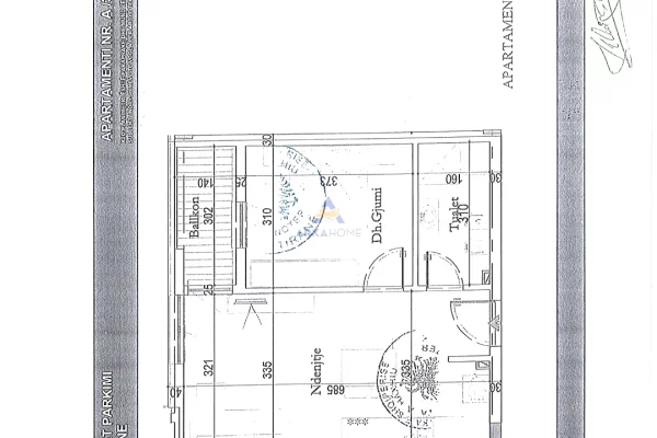 SHITET APARTAMENT + GARAZHD "TIRANA NEW ENTRY II" 110.000 EURO