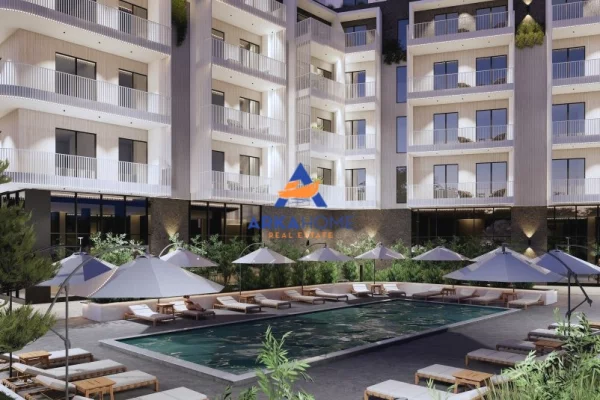 SHITET APARTAMENT 1+1 NE QERRET,LUXURY APARTAMENTS 97.608 EURO