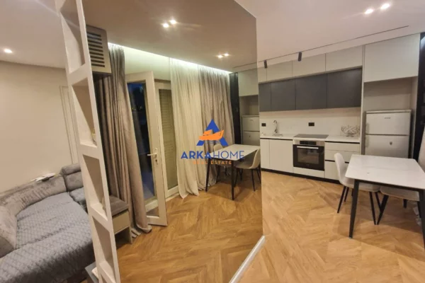 Shtepi me qera Apartament ne Tirane, 1+1, Mobilimi E mobiluar, Pagesa 676  Euro.