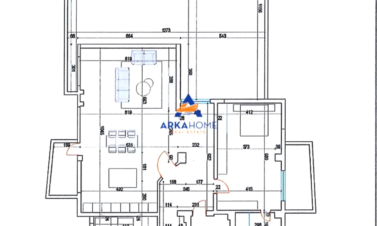 Apartment for sale in Durres 3+1, Emty