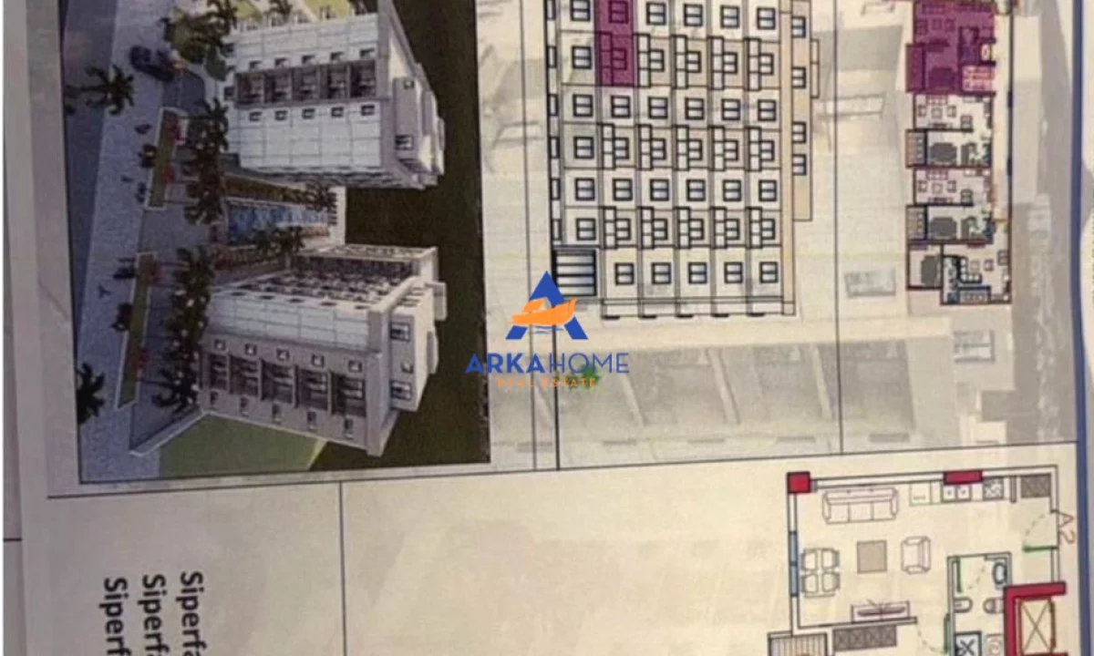 Apartment for sale in Durres 1+1, Emty