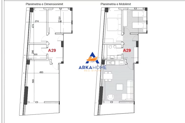Appartamento in vendita a Pogradec 2+1, Vuoto