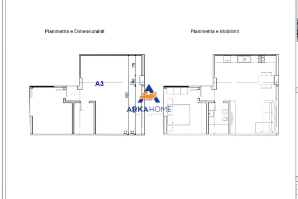 Appartamento in vendita a Pogradec 1+1, Vuoto