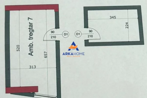 Ambient biznesi me qera 1+1 ne Tirane - 90,000 Euro