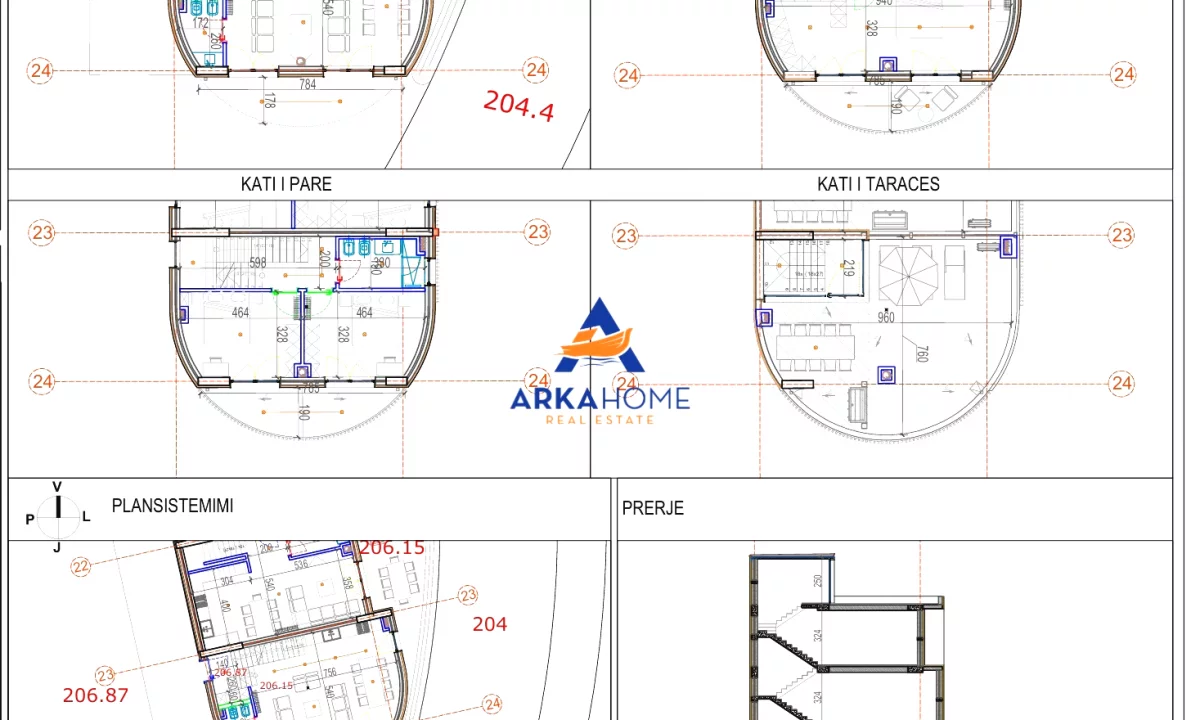 Villa di lusso in vendita a Tirana 3+1, Vuoto