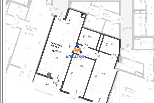 APARTAMENT NË SHITJE " MEIS REZIDENC " 229000 EURO