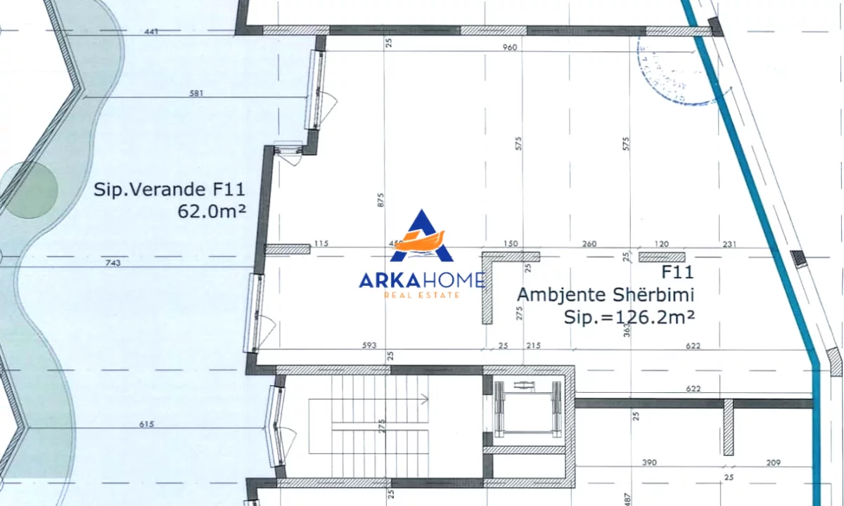 JEPET ME QERA NJESI BIZNESI 127M2 "RIVER RESIDENCE, UNAZA E RE" 1300 EURO