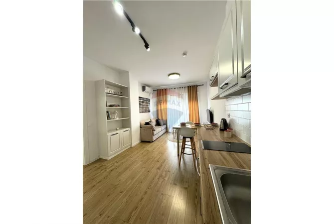 Shtepi me qera Apartament ne Tirane, 1+1, Mobilimi E mobiluar, Pagesa 600  Euro.