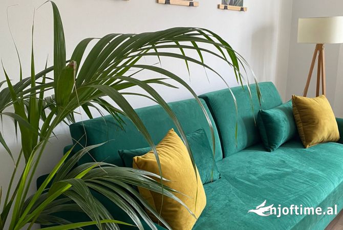 Shtepi me qera Apartament ne Tirane, 1+1, Mobilimi E mobiluar, Pagesa 550  Euro.