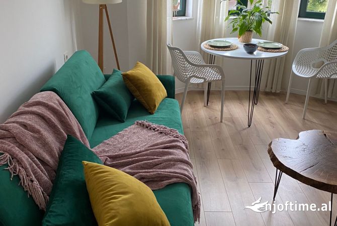 Shtepi me qera Apartament ne Tirane, 1+1, Mobilimi E mobiluar, Pagesa 550  Euro.