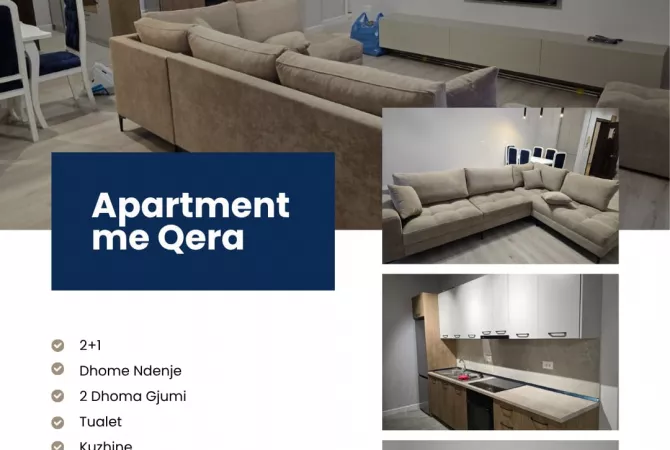 Shtepi me qera 2+1 ne Tirane - 500 Euro