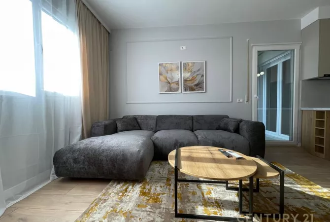 Shtepi me qera Apartament ne Tirane, 1+1, Mobilimi E mobiluar, Pagesa 1,000  Euro.