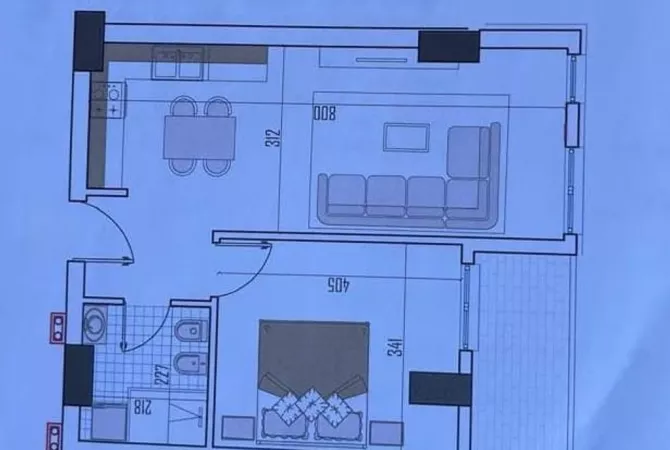 Shtepi ne shitje 1+1 ne Tirane - 85,500 Euro