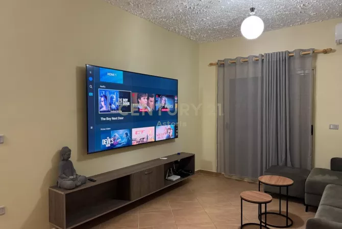 Shtepi ne shitje Apartament ne Vlore, 1+1, Mobilimi E mobiluar, Pagesa 130,000  Euro.