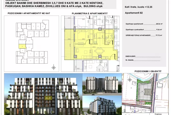 Shtepi ne shitje 1+1 ne Tirane - 77,700 Euro